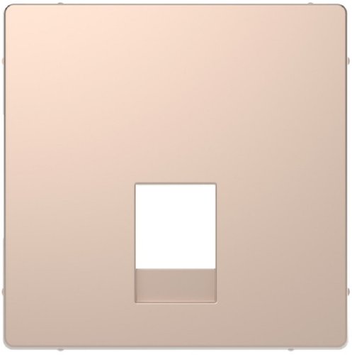 Лицевая панель Schneider Electric Merten D-Life для 1-м. розетки RJ11 шампань фото Лицевая панель Schneider Electric Merten D-Life для 1-м. розетки RJ11 шампань картинка